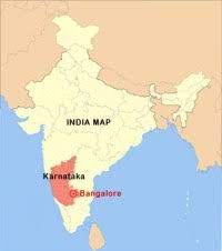 Karnataka map in india asocolpat co. Karnataka State Aims For 100 000 Solar Roofs By 2013 Solarthermalworld