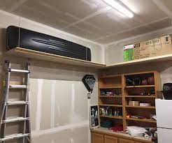It provides a clever, innovative way to hang light to medium items directly from your garage ceiling and then lower them down when necessary. Overhead Garage Shelves 12 Steps With Pictures Instructables