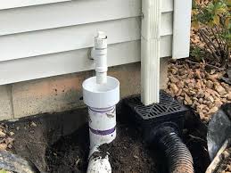 Drainage systems and drainage solutions: 3 Ways To Stop Freezing In Underground Gutter Extensions Kg Landscape Management