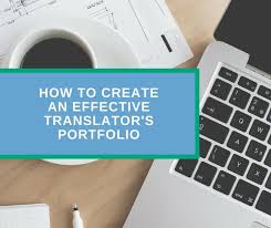 Portfolio For A Freelance Translator Portfolio Freelance Translator Translation