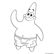 30 free spongebob squarepants coloring pages printable. Smiling Patrick Coloring Page7fef Coloring Pages Printable