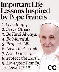 Young People, Leave A Mark With Your Life.” (Pope Francis)