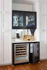 Bar cabinets with glass or chrome finishes fit perfectly within modern decor. Home Improvement Archives Small Bars For Home Bars For Home White Modern Kitchen