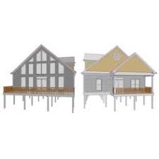 The abalina beach cottage offers a delightfully open floor plan tucked into an easy to build and efficient 1,289 square feet. 15 Beach Houses Pilings Ideas Beach House Plans House House On Stilts