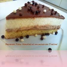 Bavarois Poire Chocolat Et Son Miroir Au Praline Ww Quand Gourmandise Rime Avec Regime Poire Au Chocolat Gourmandise Bavarois Poire Chocolat