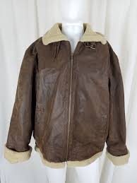 Wilsons Leather M Julian Distressed Sherpa Shearling Bomber Jacket Mens Xl Brown Wilsonsleather Leather Bomber Jacket Stylish Mens Fashion Outerwear Fashion