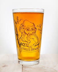 The Next Best Thing To Drinking A Beer With Great Minds Is Drinking One From These New Limited Edition Heroes Of Science Pint Glass Gift Charles Darwin Darwin