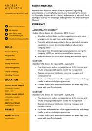 Each resume template consists of the major components (headings) to help you produce a successful resume. Free Resume Templates Download For Word Resume Genius