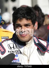 Brazilian Rookie Driver Thiago Medeiros is all smiles as the final gun goes  off ending qualifying for the 2006 Indy 500 at the Indianapolis Motor  Speedway in Indianapolis, IN