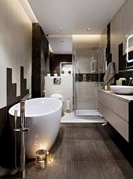 Comment choisir une belle déco salle de bain zen, pour obtenir des effets remarquables? 1001 Modeles De Salle De Bain En Longueur Inspirants