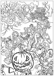 There's something for everyone from beginners to the advanced. 65 Free Halloween Coloring Pages For Adults In 2021 Happier Human
