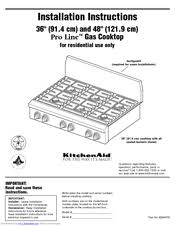 kitchenaid pro line kgcp463k manuals