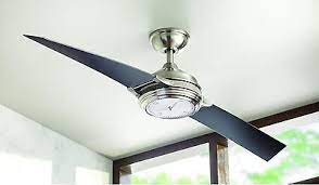 This unique contemporary ceiling fan from troposair measures 52 inches and comes with a this unique 1 blade ceiling fan whose design is inspired by nature itself comes in 2 sizes: Nickel Watch Clock Light 56 Ceiling Fan Remote Unique Glossy Airplane Propeller Ebay