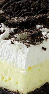 No Bake Oreo Vanilla Pudding Cake Desserts Easy Desserts Oreo Recipes