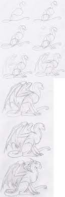 Dragon Sitting Tutorial By Shiari On Deviantart Dragon Drawing Dragon Sketch Dragon Art