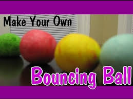In cup two, mix 4 tablespoons of warm water and 1 teaspoon of borax powder. How To Make A Bouncy Ball Easy Kids Science Experiments Youtube