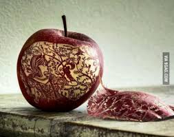 Amazing Apple Art Apple Art Food Art Apple