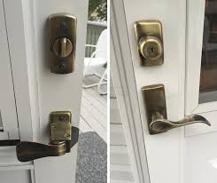 The rod may have become loose and will fall down if that is the case. Legacy Storm Door Handle Sticks In Latched Position Wont Open Swisco Com