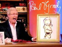 Paul O Grady 3 Caricature Caricature Artist Chatty Man