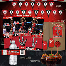Birthday Activities For Adults Near Me Toronto Raptors Basketball Ultimate Party Package Basketball Birthday Parties Raptors Basketball Bday Invitations