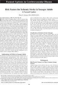 With a pa rtner, complete rhe fac ts with sl'bar or sa/r. Risk Factors For Ischemic Stroke In Younger Adults Stroke