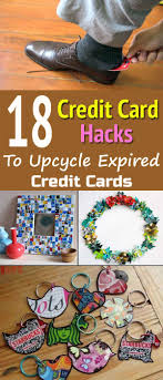 Check spelling or type a new query. Did Your Credit Cards Expire Recently There Are Many Ways You Can Use An Old Credit Card Into Any Of Thes Credit Card Crafts Credit Card Art Credit Card Hacks