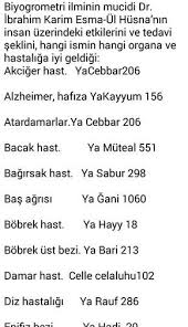 Hangi Organa Ve Hastaliga Hangis Ure Ve Dualar Iyi Gelir Prayers Dua Cool Words
