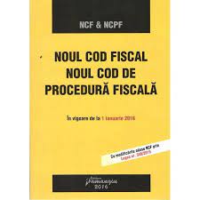 We did not find results for: Noul Cod Fiscal Si Noul Cod De Procedura Fiscala 01 01 2016 Ed 2 Emag Ro