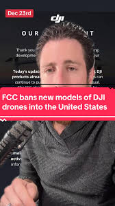 FCC bans new models of DJI drones into the United States