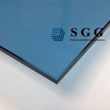 Light Blue Laminated Glass Sheets