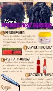 How To Prevent Recover From Heat Damage Heat Damaged Natural Hair Natural Hair Styles Pressed Natural Hair