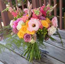 Handtied Bouquet Of Flowers Spray Roses Lisianthus Roses Snapdragons Hypericum Berry Celosia Feather Flower Arrangements Flowers Bouquet Floral Bouquets