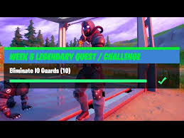 It is located next to holly hedges. Where And How To Eliminate Io Guards In Fortnite Season 5