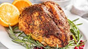 Simple Oven Roasted Turkey Breast Thestayathomechef Com