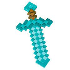 This isn't an intentional minecraft. Minecraft 51cm Diamond Sword Smyths Toys Uk