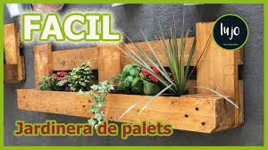 Ver más ideas sobre cuadros con palets, decoración de unas, palets. Diy Muy Facil Hacer Jardinera De Palets Reciclados Jardin Vertical Con Palets Reciclados Youtube