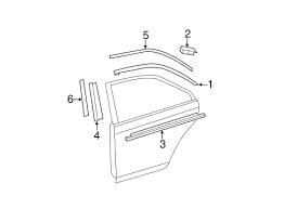 Thicker underbody braces increase torsional rigidity, and unique coil springs not only drop the vehicle.60 inches for a lower center of gravity, but also enhance the aero kit for an unmistakably aggressive look. Exterior Trim Rear Door For 2011 Toyota Camry Toyota Parts Center