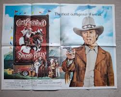 Bronco Billy Original Film Cinema Movie Quad Poster. Available via eBay  #ClintEastwood #SondraLocke #broncobilly #filmposters #cinemaposters