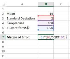Check spelling or type a new query. How To Calculate Margin Of Error In Excel Statology