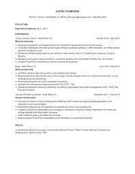 Working as part time for. Ministry Internship Resume Examples And Tips Zippia