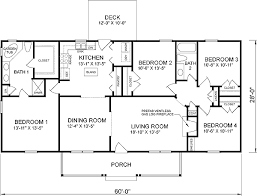 House Plan 45467 Ranch Style With