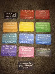 Birthday Gifts For Guy Best Friend I Have A Guy Best Friend And I M A Girl I Frecken Love All Of These Best Friend Coupon Book For Birthday Gifts For Best Friend Coupon Book Best Friend