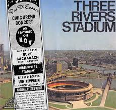 There is a single seat as well as a double seat configuration. Pittsburgh 1973 Ad Three Rivers Stadium Led Zeppelin Official Website Photos