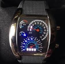 Genuine Streetfx Rpm Tacho Watch Dashboard Digital Led Rev Speedo In Gift Box Watches For Men Watches Mens Jewelry