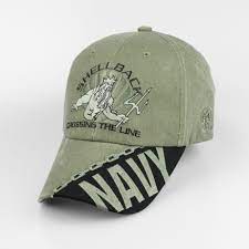Navy Vintage Hat Shellback Crossing The Line Men S Hats Military Cap Navy Day