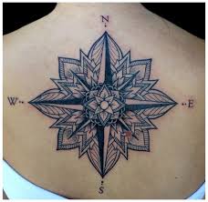 Close To Perfect A Few Less Pointy Petals And A Few More Rounded And Arabic Arch Type Would Be Better K Rose Tattoos Compass Rose Tattoo Chest Piece Tattoos