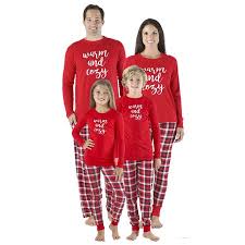 Ukap Christmas Family Matching The Letter Printing Pyjamas