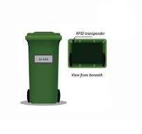 125khz read only chip transponder impermeabile rfid worm worm waste bin tag