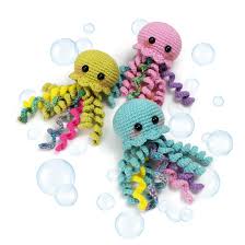 Find images of jelly fish. Happy Jellyfish Amigurumi Pattern Amigurumi Today