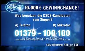 Dn 60, dn 60/100, dn 80, dn 80/110, dn 80/125, dn 100, dn. Dsds Gewinnspiel Mit Tollen Preisen Obsiegen Passiv Pro Folge Die An Allen Stattfindenden Tv Gewinnspielen Von Seiten Rtl Und Vox Teil Rtl De Gewinnspiel Dsds